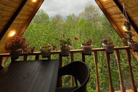 کلبه سوئیسی دوبلکس مبله دوخواب در ماسال