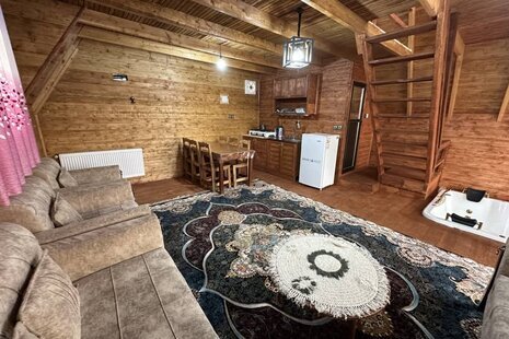 کلبه سوئیسی دوخواب الماس شمال در شیرگاه