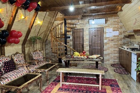 کلبه سوئیسی دوبلکس محدثه در کتالم و سادات شهر