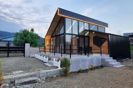 کلبه چوبی مبله تک خواب نپنتی در ماسال