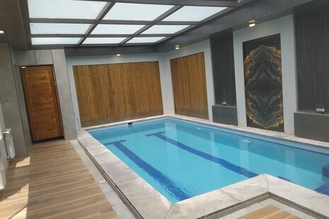 ویلای مدرن استخر آبگرم سه خواب مستر کردان