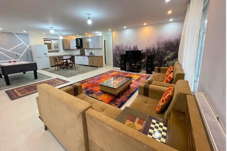 ویلا استخردار آبگرم دوخواب گل شرقی در کردان