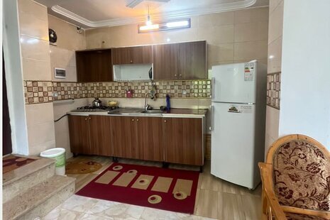 واحد مبله دوخواب در طبقه اول ویلا تنکابن