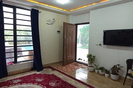 ویلا مبله دوخواب استخردار باغ خاطره ها در دزفول