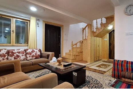 ویلا کاهگلی سنتی دوبلکس دوخواب در تنکابن