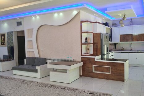 واحد استخردار سه خواب طبقه همکف ویلا آرامش در توس