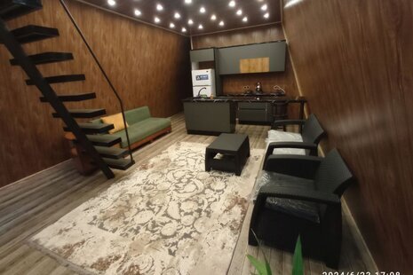 کلبه سوئیسی استخردار سه خواب جنگلی در چمستان