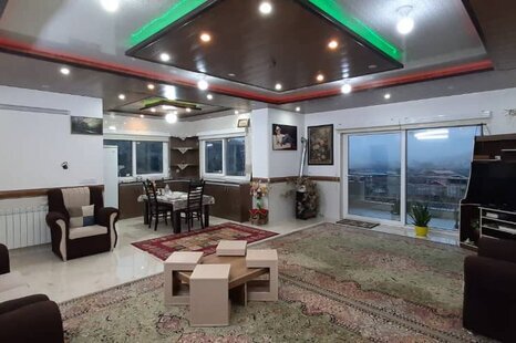 واحد تکخواب مبله در طبقه همکف ویلا بابل