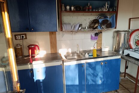 اتاق ناخدا یوسف در اقامتگاه بومگردی کنگان