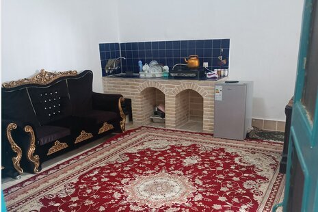 اتاق احترام خانوم سرای سنتی در بومگردی کاشان