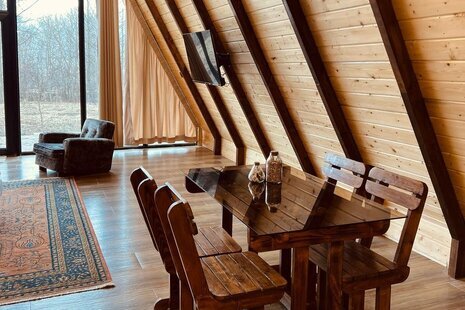 کلبه سوئیسی مبله دوبلکس دو خواب در کلاردشت