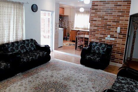 واحد مبله تکخواب در طبقه اول ویلا رادین در سوادکوه