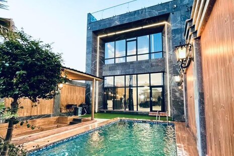 ویلا استخردار تریپلکس سه خواب مدرن ملورا در رودهن