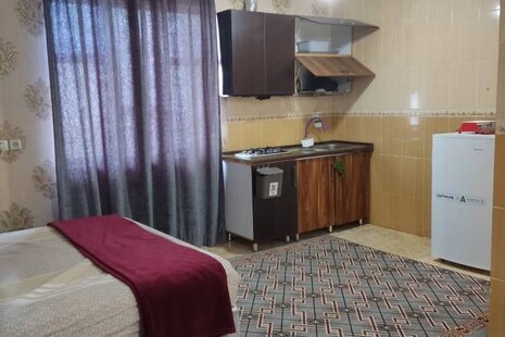 واحد مبله تک 201 در هتل آپارتمان قشم