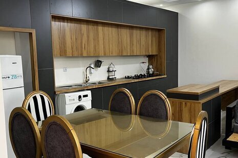 ویلا دوخواب استخردار باغستان در ساوجبلاغ