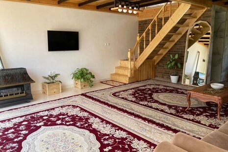 کلبه سوئیسی دوبلکس سعادت مبله دوخواب در اسالم