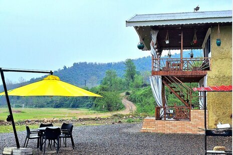 کلبه چوبی دوبلکس دوخواب در فومن