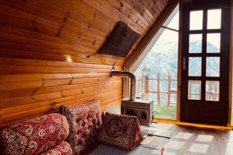 کلبه درختی مبله در سوادکوه