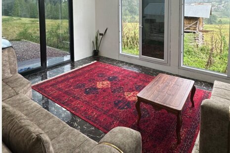 کلبه سوئیسی چوبی مبله دوخواب نسا در بابل