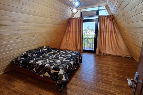 کلبه سوئیسی مبله دوخواب اشکان 3 در رامسر