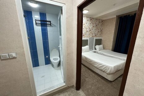 واحد 5 تخته دو خواب در هتل قشم