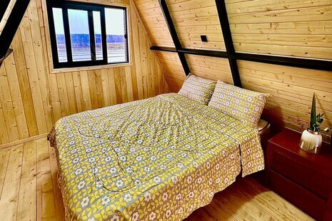 کلبه سوئیسی دوبلکس دوخواب گندم در چمستان (2)