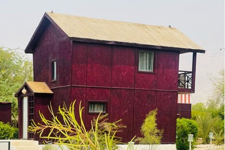 کلبه چوبی دوبلکس 3 در دهکده گردشگری عسلویه