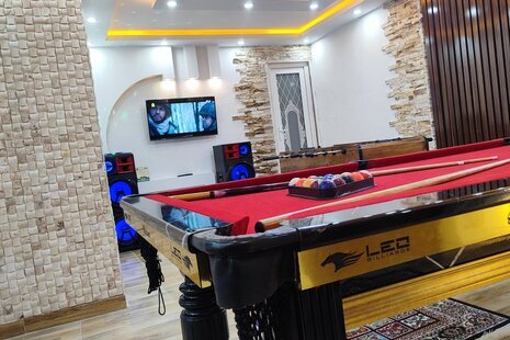 ویلا دو خواب مبله استخر جکوزی دار در بندر انزلی