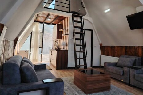 کلبه سوئیسی دوبلکس تکخواب اوان در الموت