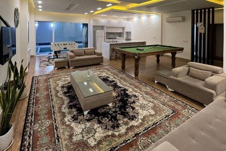 ویلا دوخواب مبله بنفشه 11 استخردار در محمودآباد