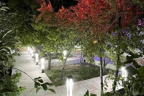 ویلا استخردار آبگرم تکخواب محمد در باغ بهادران