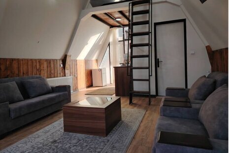 کلبه سوئیسی دوبلکس تکخواب اوان در الموت