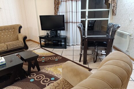 آپارتمان مبله دوخواب قدوسی غربی 1 در شیراز