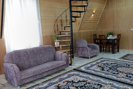 کلبه سوئیسی مبله تکخواب ونوس در ماسال