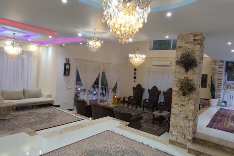 ویلا دوبلکس مبله سه خواب عمارت سبز در فومن