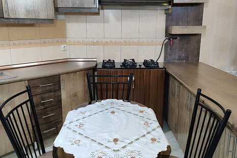 آپارتمان جکوزی دار مبله دوخواب همکف دربست در مشهد