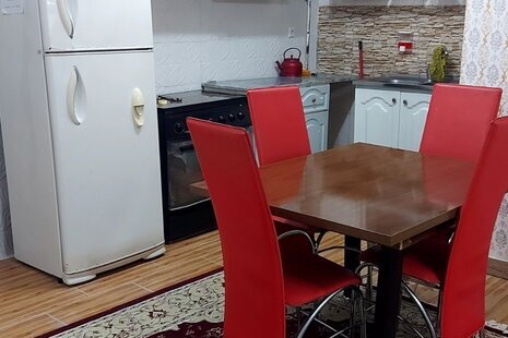 واحد مبله دوخواب در طبقه همکف ویلا ماسال