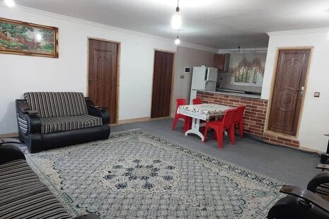 واحد مبله دوخواب فیلبند در طبقه دوم ویلای آمل