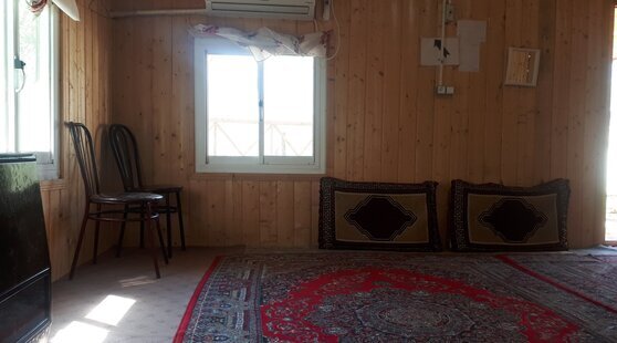 کلبه چوبی در روستای خوروم ماسال