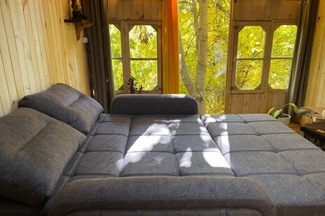 کلبه چوبی سوئیسی تکخواب در فیروزکوه