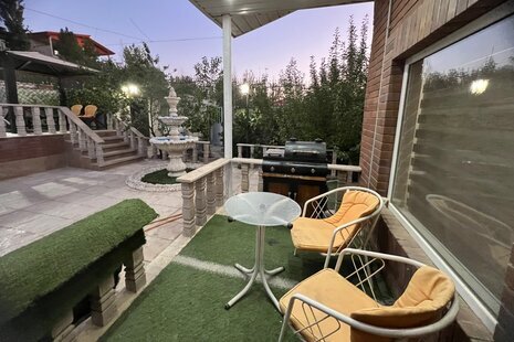 ویلا استخردار مبله دوخواب نگین زیتون در رودهن