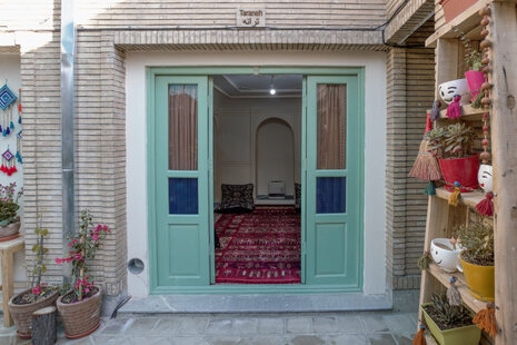 اتاق ترانه در اقامتگاه بومگردی در اصفهان