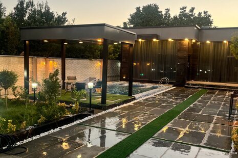 ویلا دوخواب استخردار در ساوجبلاغ