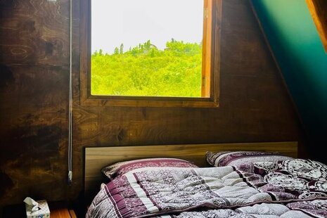 کلبه سوئیسی دوبلکس تک خواب  جکوزی دار شووا 2 در شیرگاه