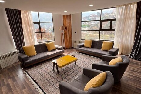 ویلا جنگلی استخردار سه خواب مبله در سرکوسرا رامسر