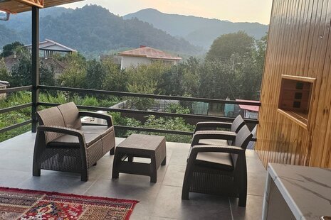 کلبه سوئیسی 4 خواب دوبلکس استخردار آبگرم  مهیاد در اسالم