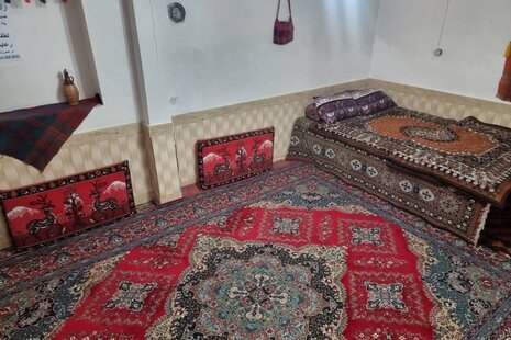 اتاق (4) در اقامتگاه بومگردی در مهاباد