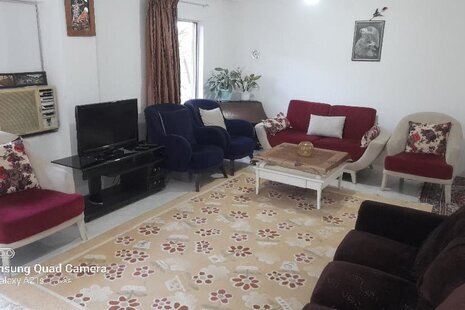 واحد مبله دوخواب در طبقه دوم ویلا در رامسر