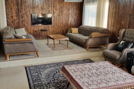 باغ ویلا 5 خوابه مبله ساحلی در فرح آباد