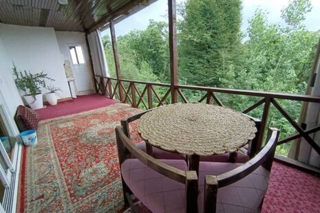 ویلا مبله تکخواب جنگلی آرزو در بابل